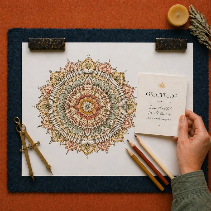 Bonus 2 - The Intention Series: 10 Ritual Mandala Templates