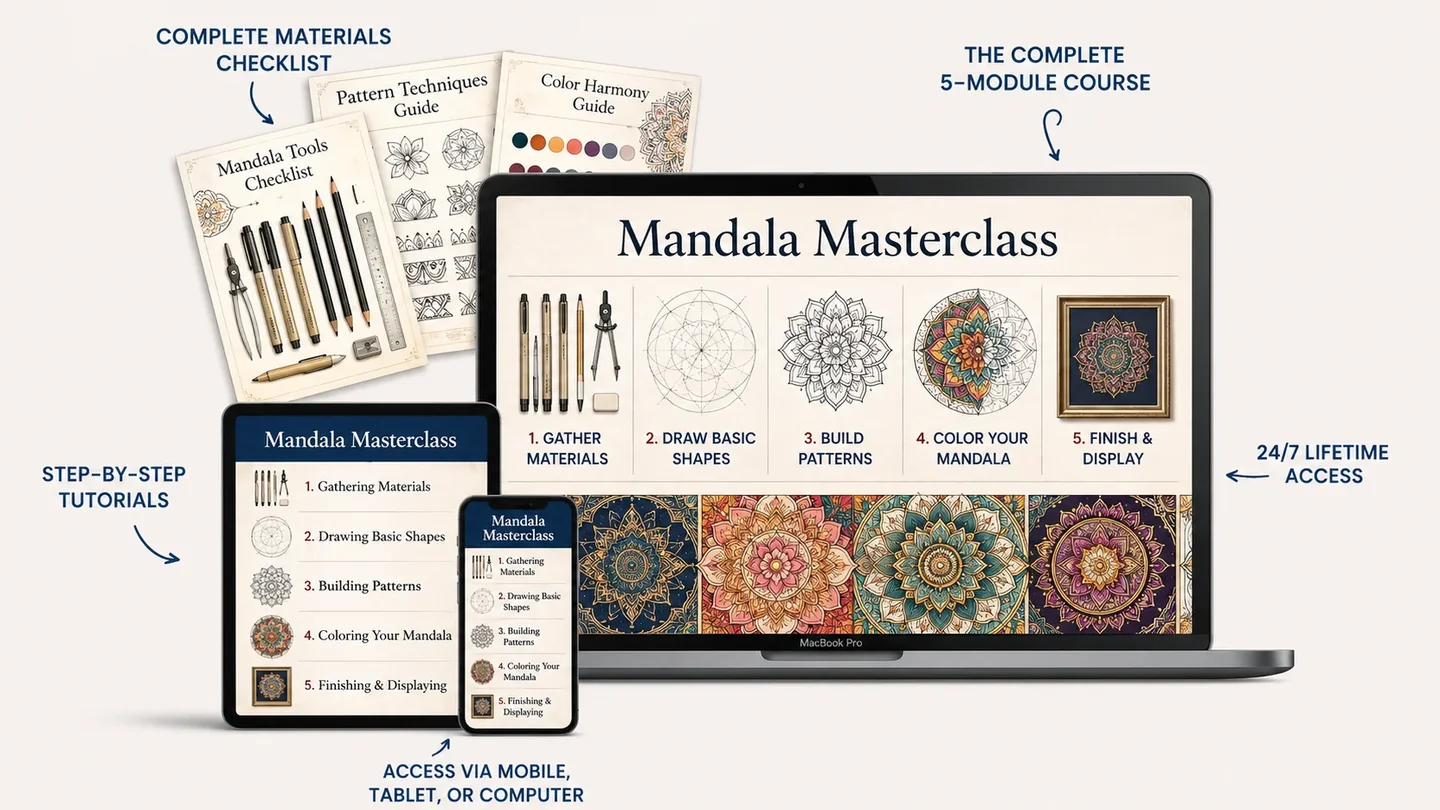 Everything included in the course